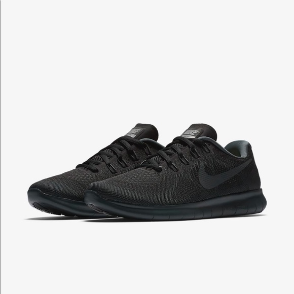 nike free rn 2017 all black